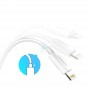 Купить ᐈ Кривой Рог ᐈ Низкая цена ᐈ Кабель Ugreen US155 USB - Lightning (M/M), 2 м, White (20730)