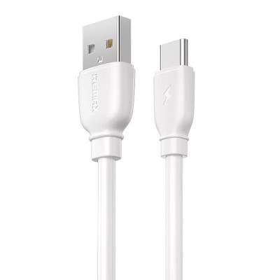 Купить ᐈ Кривой Рог ᐈ Низкая цена ᐈ Кабель Remax Suji USB-USB Type-C, 1м White (RC-138a W)