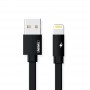 Купить ᐈ Кривой Рог ᐈ Низкая цена ᐈ Кабель Remax RC-094i Kerolla USB - Lightning (M/M), 2 м, Black (6954851284680)