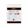 Купить ᐈ Кривой Рог ᐈ Низкая цена ᐈ Кабель REAL-EL USB - Lightning (M/M), 1 м, белый (EL123500033)