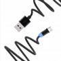 Купить ᐈ Кривой Рог ᐈ Низкая цена ᐈ Кабель SkyDolphin S59V Magnetic USB - мicro USB (M/M), 1 м, Black (USB-000442)