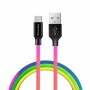 Купить ᐈ Кривой Рог ᐈ Низкая цена ᐈ Кабель ColorWay USB - micro USB (M/M), 2.4 А, 1 м, Multicolor (CW-CBUM017-MC)