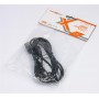 Купить ᐈ Кривой Рог ᐈ Низкая цена ᐈ Кабель Maxxter USB - USB V 2.0 (M/F), 1.8 м, черный (U-AMAF-6) 