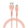 Купить ᐈ Кривой Рог ᐈ Низкая цена ᐈ Кабель ACCLAB AL-CBCOLOR-M1PH USB - micro USB (M/M), 1.2 м, Peach (1283126518164)