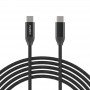Купить ᐈ Кривой Рог ᐈ Низкая цена ᐈ Кабель Choetech USB Type-C - USB Type-C (M/M), 2 м, Black (XCC-1036)