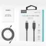 Купить ᐈ Кривой Рог ᐈ Низкая цена ᐈ Кабель Choetech USB Type-C - USB Type-C (M/M), 2 м, Black (XCC-1036)