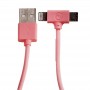 Купить ᐈ Кривой Рог ᐈ Низкая цена ᐈ Кабель WK WDC-008 Axe USB - Lightning + micro USB (M/M), 1 м, Pink (6970349287315)
