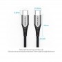 Купить ᐈ Кривой Рог ᐈ Низкая цена ᐈ Кабель Vention USB Type-C - USB Type-C (M/M), 1.5 м, Grey (TAEHG)