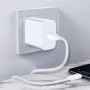 Кабель ColorWay USB Type-C - USB Type-C (M/M), PD Fast Charging 65W, 3.0 А, 1 м, White (CW-CBPDCC055-WT)