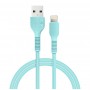 Купить ᐈ Кривой Рог ᐈ Низкая цена ᐈ Кабель ACCLAB AL-CBCOLOR-L1MT USB - Lightning (M/M), 1.2 м, Mint (1283126518195)