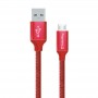 Купить ᐈ Кривой Рог ᐈ Низкая цена ᐈ Кабель ColorWay USB - micro USB (M/M), 1 м, Red (CW-CBUM002-RD)