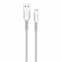 Купить ᐈ Кривой Рог ᐈ Низкая цена ᐈ Кабель ColorWay USB - Lightning (M/M), line-drawing, 2.4 А, 1 м, White (CW-CBUL027-WH)