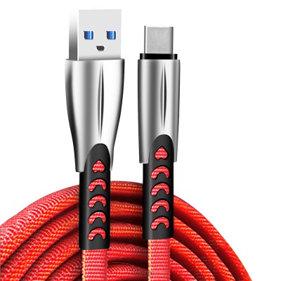 Купить ᐈ Кривой Рог ᐈ Низкая цена ᐈ Кабель ColorWay USB - USB Type-C (M/M), 2.4 А, 1 м, Red (CW-CBUC012-RD)