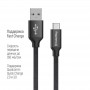 Купить ᐈ Кривой Рог ᐈ Низкая цена ᐈ Кабель ColorWay USB-USB-C, 2м Black (CW-CBUC008-BK)