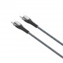Купить ᐈ Кривой Рог ᐈ Низкая цена ᐈ Кабель ColorWay USB Type-C - USB Type-C (M/M), PD Fast Charging, 3 А, 65 W, 1 м, Grey (CW-CB