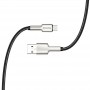 Купить ᐈ Кривой Рог ᐈ Низкая цена ᐈ Кабель ColorWay USB - micro USB (M/M), Metal Head, 2.4 А, 1 м, Black (CW-CBUM046-BK)
