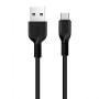Купить ᐈ Кривой Рог ᐈ Низкая цена ᐈ Кабель Hoco X13 Easy Charged USB - USB Type-C, 1 м, Black (D22973)