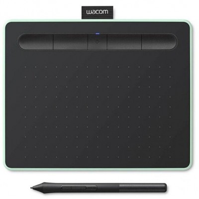 Купить ᐈ Кривой Рог ᐈ Низкая цена ᐈ Графический планшет Wacom Intuos S Bluetooth Pistachio (CTL-4100WLE-N)