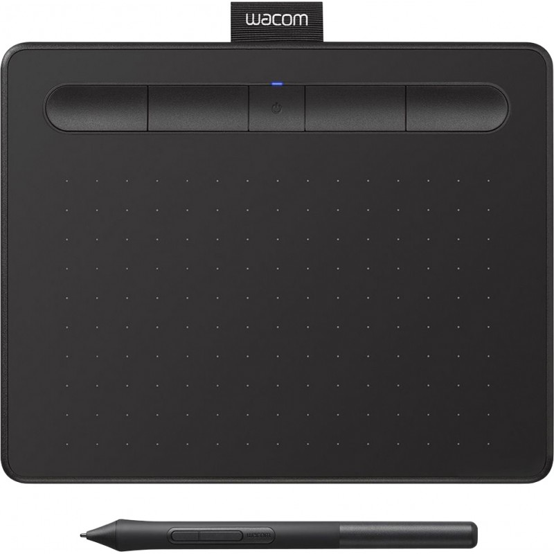 Купить ᐈ Кривой Рог ᐈ Низкая цена ᐈ Графический планшет Wacom Intuos S Bluetooth Black (CTL-4100WLK-N)