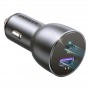 Купить ᐈ Кривой Рог ᐈ Низкая цена ᐈ Автомобильное зарядное устройство Ugreen CD213 (2xUSB 36W (USB-C+USB-A) QC 3.0+ Gray (60980)