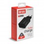 Купить ᐈ Кривой Рог ᐈ Низкая цена ᐈ Сетевое зарядное устройство ColorWay (1USBx3A) QC3.0 Black (CW-CHS013Q-BK)