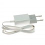Купить ᐈ Кривой Рог ᐈ Низкая цена ᐈ Сетевое зарядное устройство Motorola SPN5816C (0.55A) White + кабель microUSB