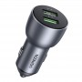 Купить ᐈ Кривой Рог ᐈ Низкая цена ᐈ Автомобильное зарядное устройство Ugreen CD213 (2xUSB 36W (USB-A) QC 4.0 Gray (10144)
