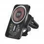 Купить ᐈ Кривой Рог ᐈ Низкая цена ᐈ Автомобильное зарядное устройство с держателем Promate LucidMount-15 Black