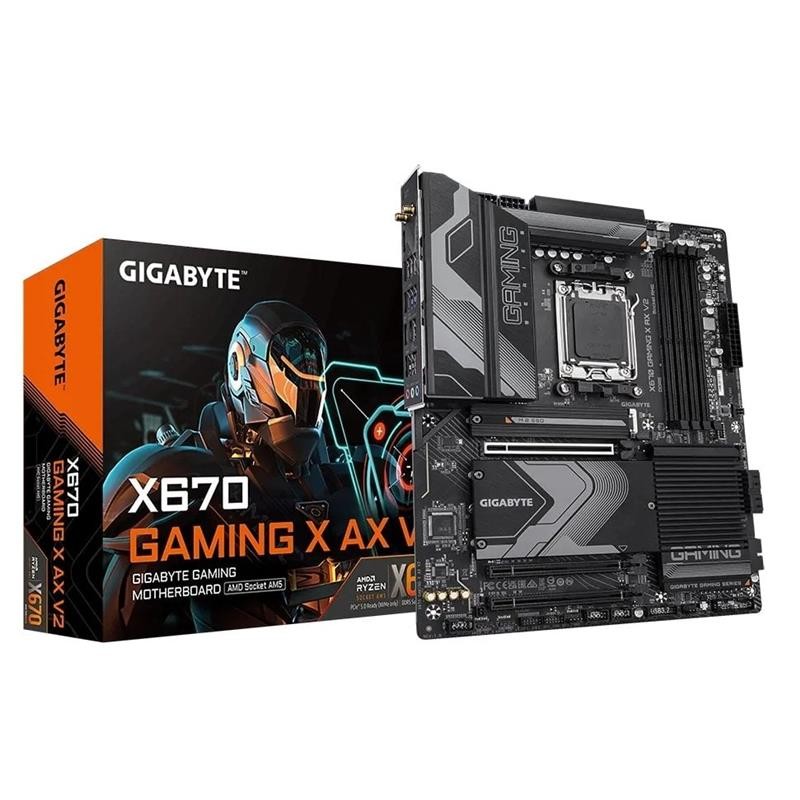 Купить ᐈ Кривой Рог ᐈ Низкая цена ᐈ Материнская плата Gigabyte X670 Gaming X AX V2 Socket AM5