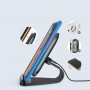 Купить ᐈ Кривой Рог ᐈ Низкая цена ᐈ Беспроводное зарядное устройство ColorWay Wireless Stand 10W Blue (CW-CHW30Q-BL)