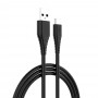 Купить ᐈ Кривой Рог ᐈ Низкая цена ᐈ Сетевое зарядное устройство ColorWay (1USBx2A) Black (CW-CHS012CC-BK) + кабель USB Type-C
