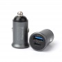 Купить ᐈ Кривой Рог ᐈ Низкая цена ᐈ Автомобильное зарядное устройство ColorWay (2USBx3A, 38W) Power Delivery Port+QC3.0 Gray (CW
