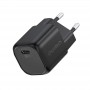 Купить ᐈ Кривой Рог ᐈ Низкая цена ᐈ Сетевое зарядное устройство Choetech PD5007 (1USB type-Cх3A) Black
