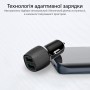 Купить ᐈ Кривой Рог ᐈ Низкая цена ᐈ Автомобильное зарядное устройство Promate Voltrip-Duo Black