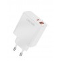 Купить ᐈ Кривой Рог ᐈ Низкая цена ᐈ Зарядное устройство Luxe Cube 2USB 36W QC3.0+PD White (4120201336367)