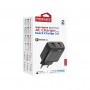 Купить ᐈ Кривой Рог ᐈ Низкая цена ᐈ Зарядное устройство Promate BiPlug-QC3 Black