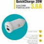 Купить ᐈ Кривой Рог ᐈ Низкая цена ᐈ Автомобильное зарядное устройство Piko CC-302QP (2USB, 3A) White (1283126509896)