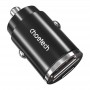 Купить ᐈ Кривой Рог ᐈ Низкая цена ᐈ Автомобильное зарядное устройство Choetech PD3.0 30w Fast Black (TC0006)