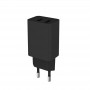 Купить ᐈ Кривой Рог ᐈ Низкая цена ᐈ Сетевое зарядное устройство ColorWay (2USB;2.1A) Black (CW-CHS015-BK)