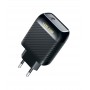 Купить ᐈ Кривой Рог ᐈ Низкая цена ᐈ Сетевое зарядное устройство Luxe Cube Dynamic 18W (1USBх3A) Black (4446689880896)