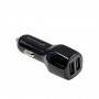 Купить ᐈ Кривой Рог ᐈ Низкая цена ᐈ Автомобильное зарядное устройство Grand-X (2USB 2.1A) Black (CH-26)