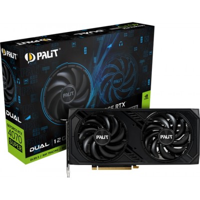 Купити Видеокарта GF RTX 4070 Super 12GB GDDR6X Dual OC Palit (NED407SS19K9-1043D)ᐈ Кривий Ріг ᐈ Замовити по низькій ціні