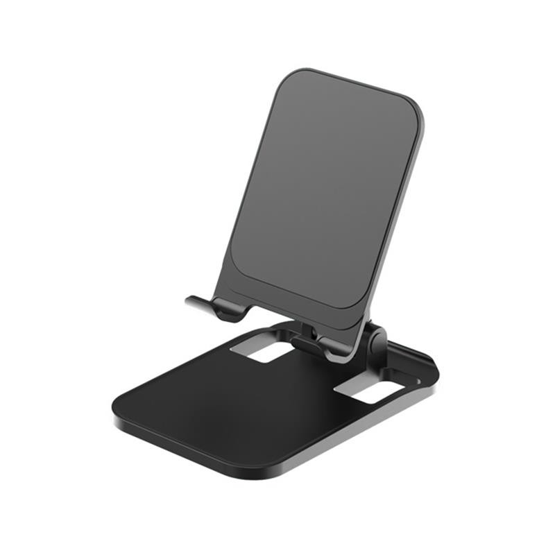 Купить ᐈ Кривой Рог ᐈ Низкая цена ᐈ Держатель для смартфона SkyDolphin SH10 Folding Desktop Stand Black (PST-000053)