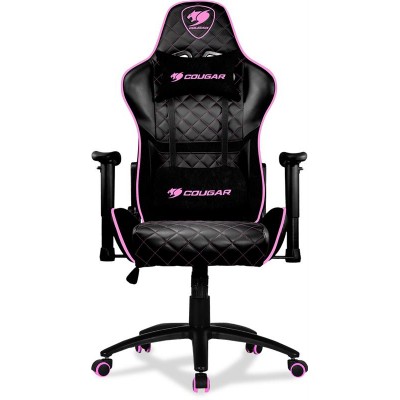 Купить ᐈ Кривой Рог ᐈ Низкая цена ᐈ Кресло для геймеров Cougar Armor One Eva Black/Pink