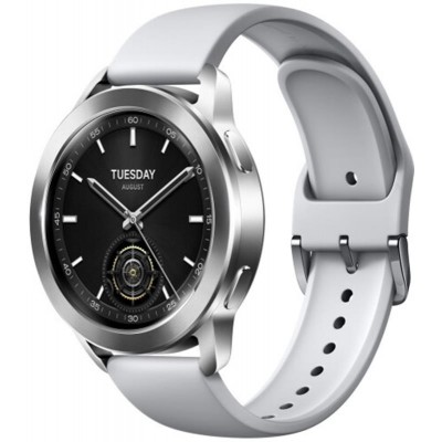 Купить ᐈ Кривой Рог ᐈ Низкая цена ᐈ Смарт-часы Xiaomi Watch S3 Silver (BHR7873GL); 1.43" (466х466) AMOLED сенсорный / Bluetooth 