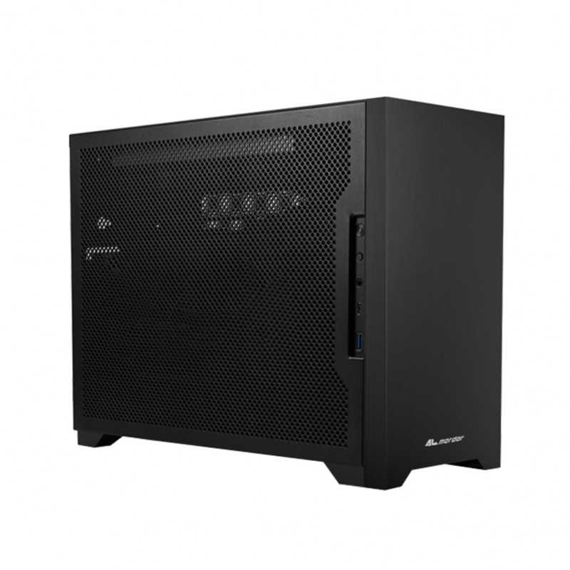 Купить ᐈ Кривой Рог ᐈ Низкая цена ᐈ Корпус ALmordor Sharky 170I ITX Black (ALS170IBK) без БП