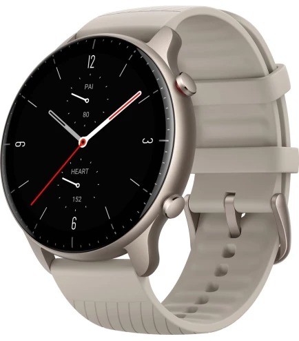 Купить ᐈ Кривой Рог ᐈ Низкая цена ᐈ Смарт-часы Xiaomi Amazfit GTR 2 Lightning Grey (New Version); 1.39" (454 x 454) AMOLED / Blu