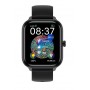 Купить ᐈ Кривой Рог ᐈ Низкая цена ᐈ Смарт-часы iMiki ST1 Black Silicone Strap; 1.78" (368 х 448) AMOLED сенсорный / Bluetooth / 