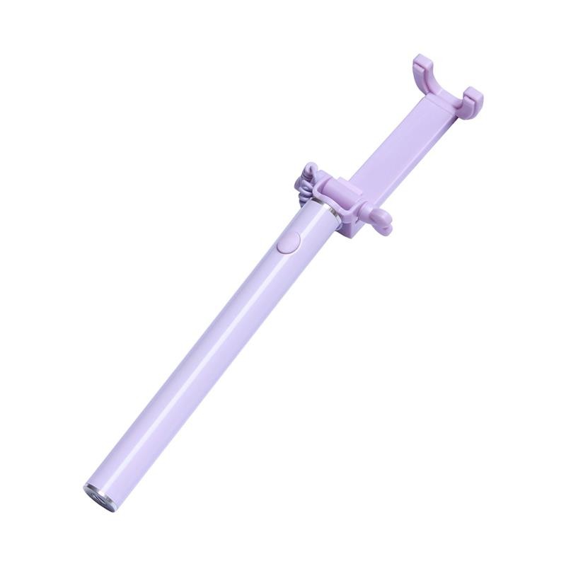 Купить ᐈ Кривой Рог ᐈ Низкая цена ᐈ Телескопический монопод Grand-X Elegant Jack 3,5 U-крепление 158-710мм Lilac (E3UPR)