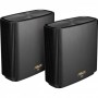 Купить ᐈ Кривой Рог ᐈ Низкая цена ᐈ Wi-Fi Mesh система Asus ZenWiFi XT8 V2 Black 2pk (90IG0590-MO3A20) (AX6600, 1x2.5GE WAN, 3xG